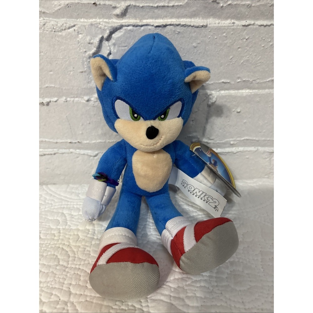OFFERS OPEN! Sonic the Hedgehog Blue Plush Action Figure - Sonic 2